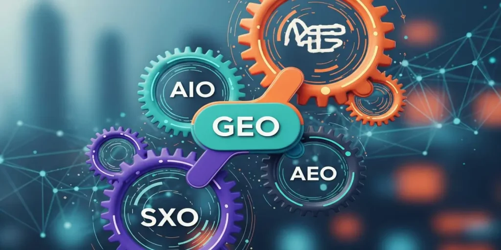 SEO Trends: AIO, GEO, AEO, SXO
